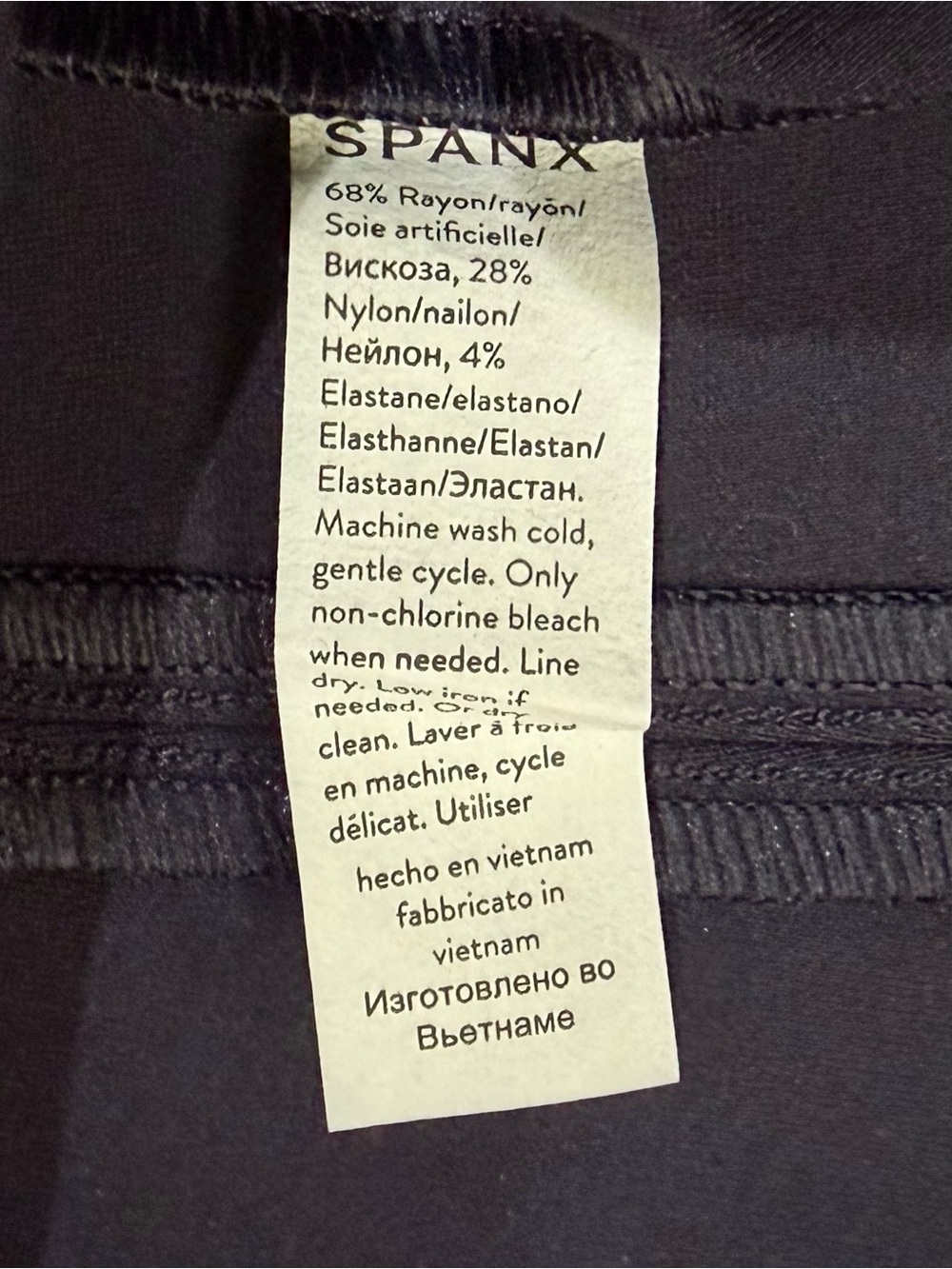 Spanx Sz S Dress Classic Navy Blue Fit & Flare Sleeveless A-Line Preppy Casual. - Picture 6 of 9